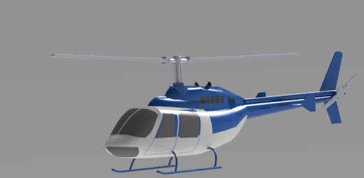 bell 206 ranger小型直升机缩略图