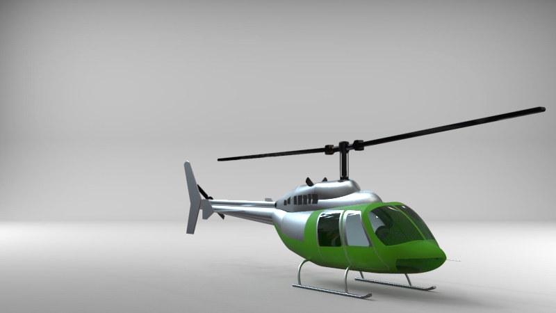 bell 206 ranger小型直升机