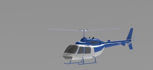 bell 206 ranger小型直升机缩略图