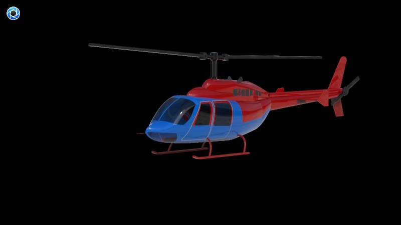 bell 206 ranger小型直升机