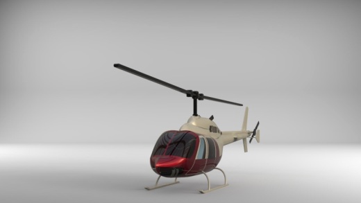 bell 206 ranger小型直升机缩略图