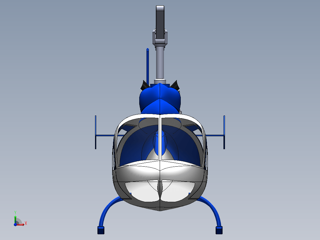 bell 206 ranger小型直升机