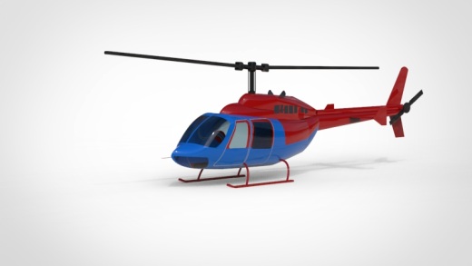 bell 206 ranger小型直升机缩略图