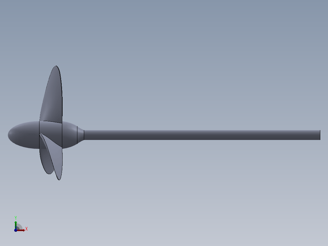 螺旋桨三维建模