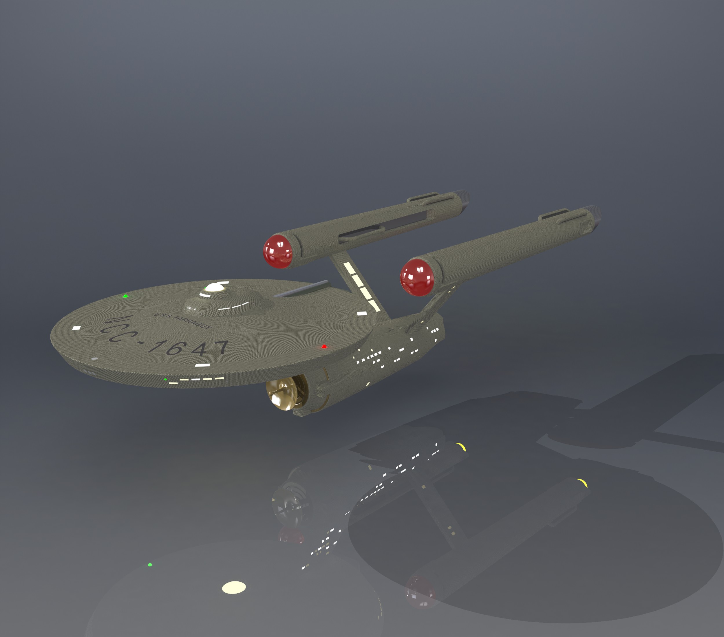 U.S.S. Farragut NCC-1647星际迷航星舰