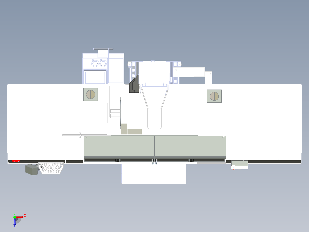 vf-14-40t加工中心钣金外壳