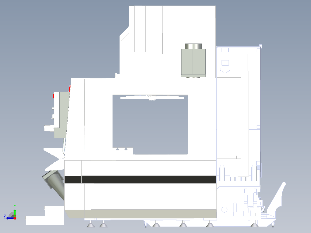 vf-14-40t加工中心钣金外壳