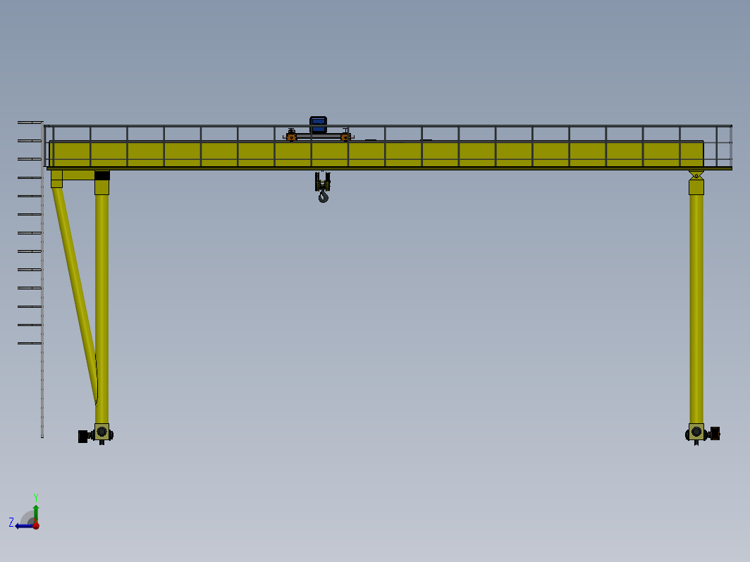 10-ton(起重的)龙门架