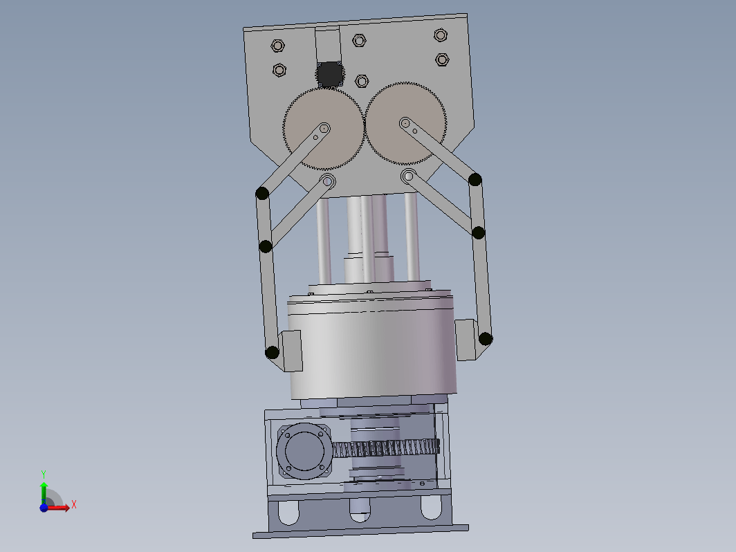 基于PLC的数控机床上下料机械手三维SW2016带参+CAD+说明书