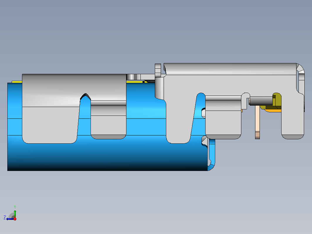 USB Type-C USB3接口模型