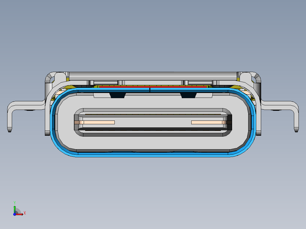 USB Type-C USB3接口模型