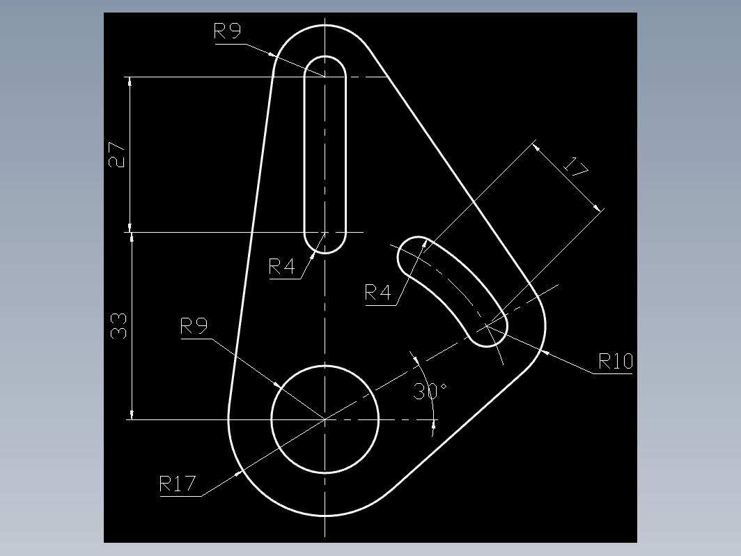 CAD机械零件图-2