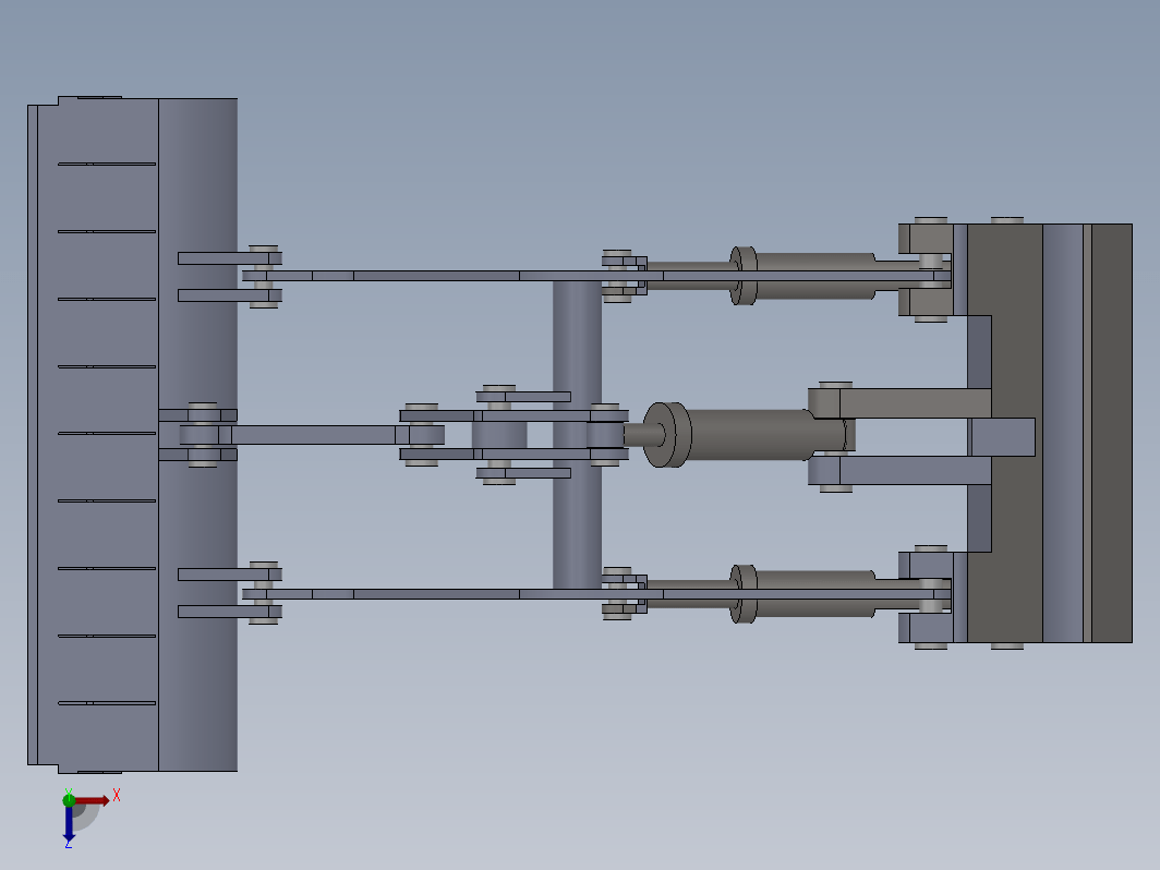 ZL50装载机工作装置设计三维SW2021带参+CAD+说明书