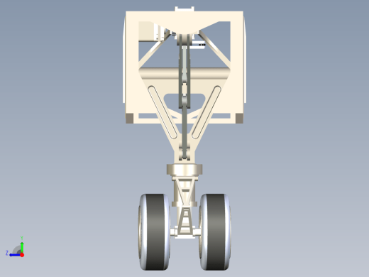 飞机起落架  landing-gear-60 IGS缩略图