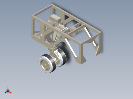 飞机起落架  landing-gear-60 IGS缩略图