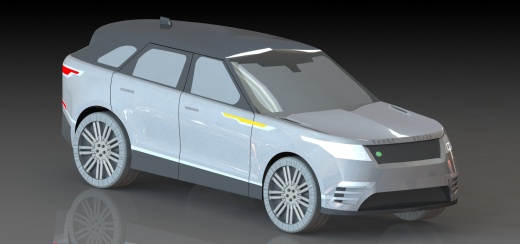 简易Range Rover Velar轿车外壳缩略图