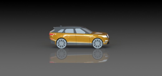 简易Range Rover Velar轿车外壳缩略图