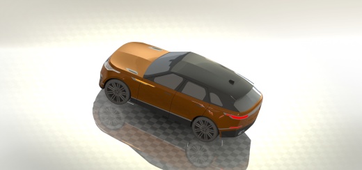 简易Range Rover Velar轿车外壳缩略图