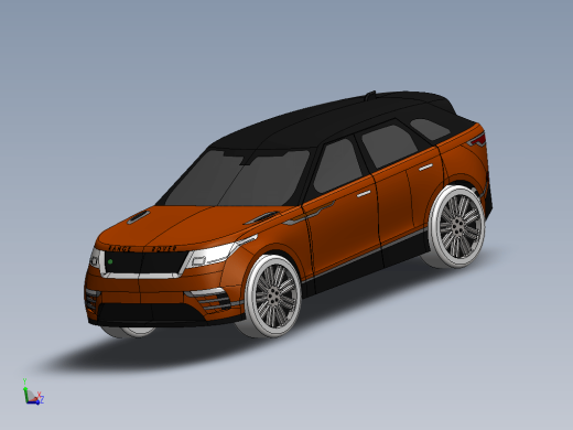 简易Range Rover Velar轿车外壳缩略图