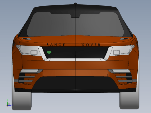 简易Range Rover Velar轿车外壳缩略图