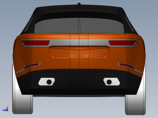 简易Range Rover Velar轿车外壳缩略图