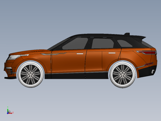简易Range Rover Velar轿车外壳缩略图
