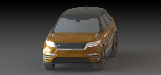 简易Range Rover Velar轿车外壳缩略图