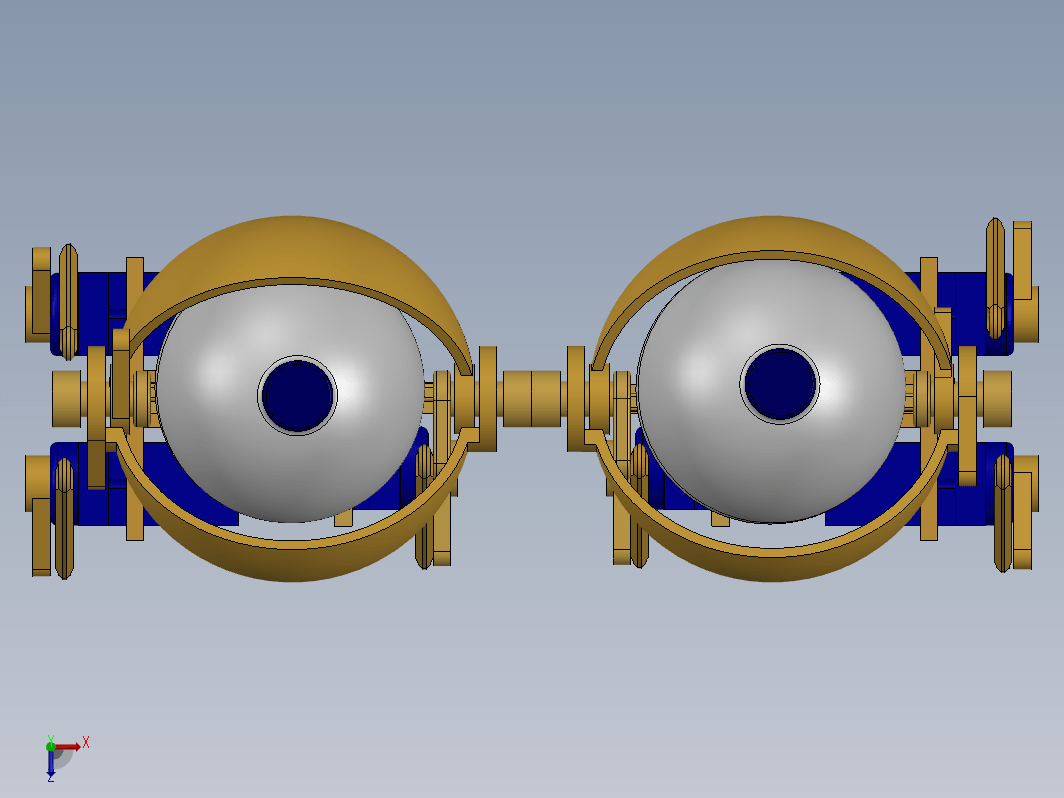 animatronic eyes仿生眼睛机构