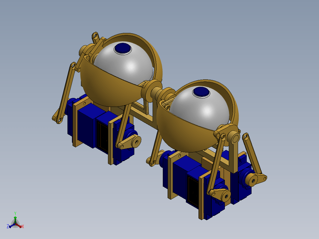 animatronic eyes仿生眼睛机构