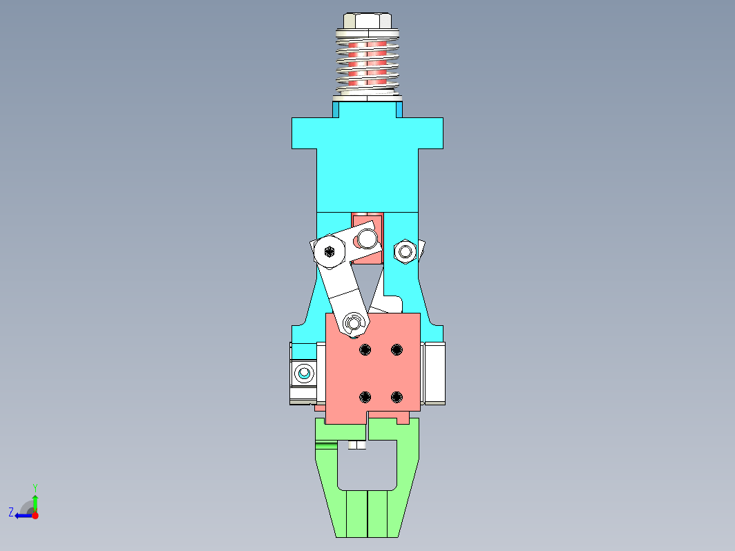 单爪执行机构