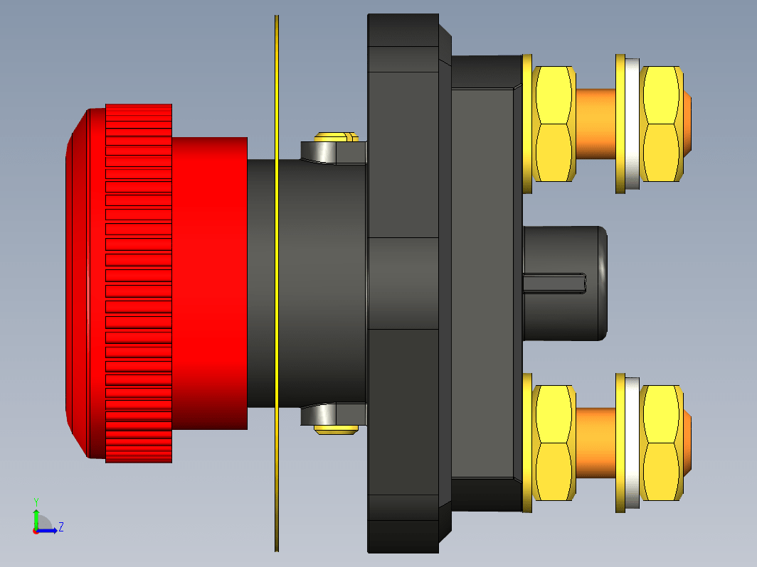 急停按钮开关 3039TUR 12 V 400 A