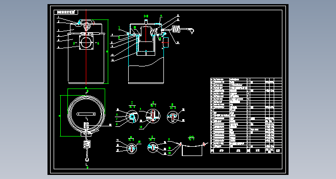 DDX1000桶式吸尘器图纸