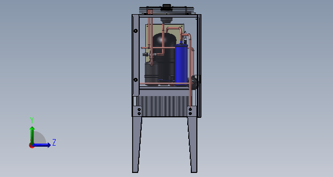 K9582-SM型卧式蒸发器机组