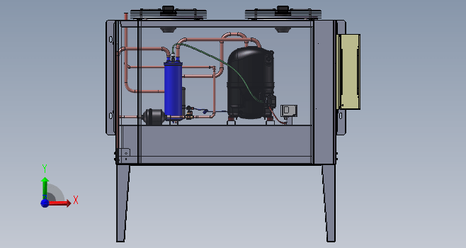 K9582-SM型卧式蒸发器机组