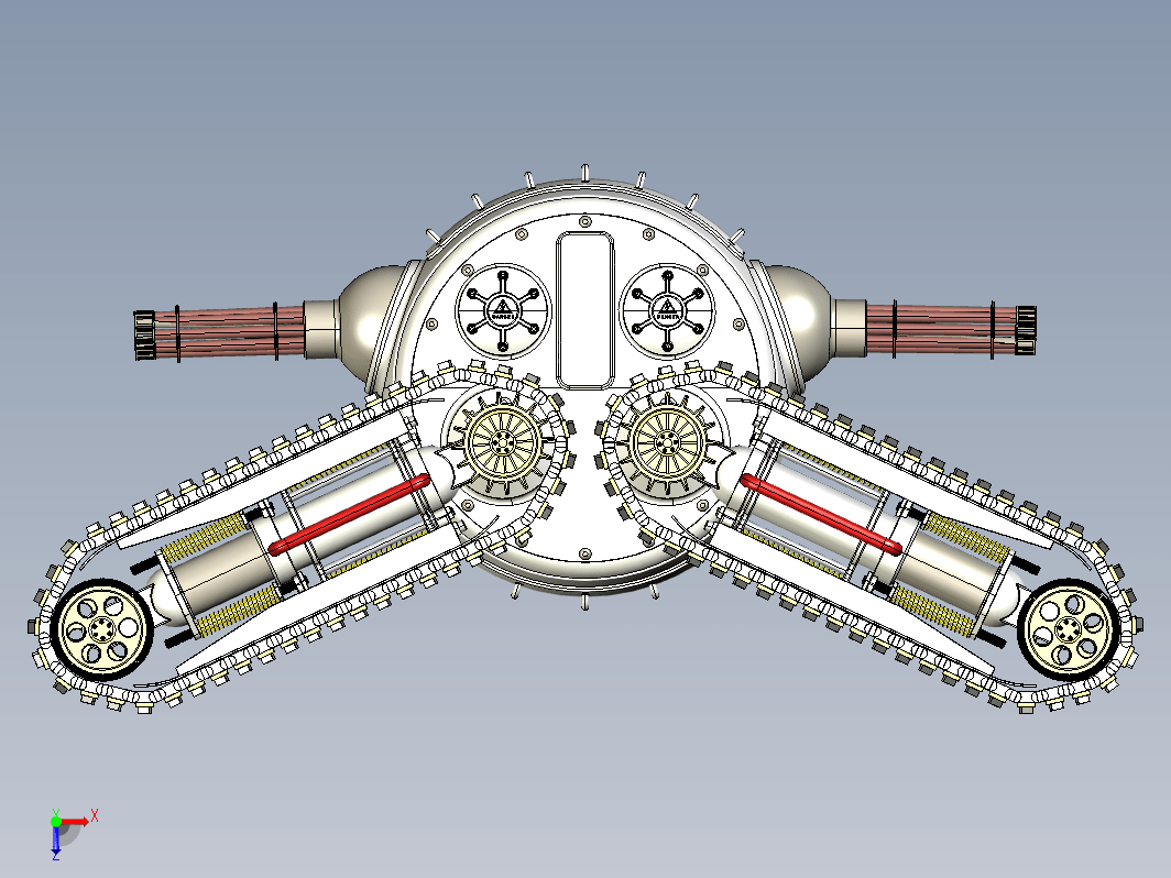 履带战车