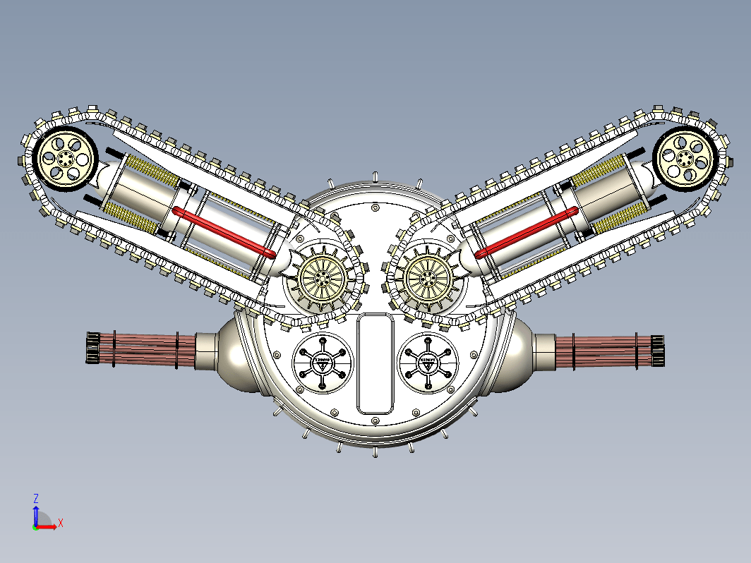 履带战车