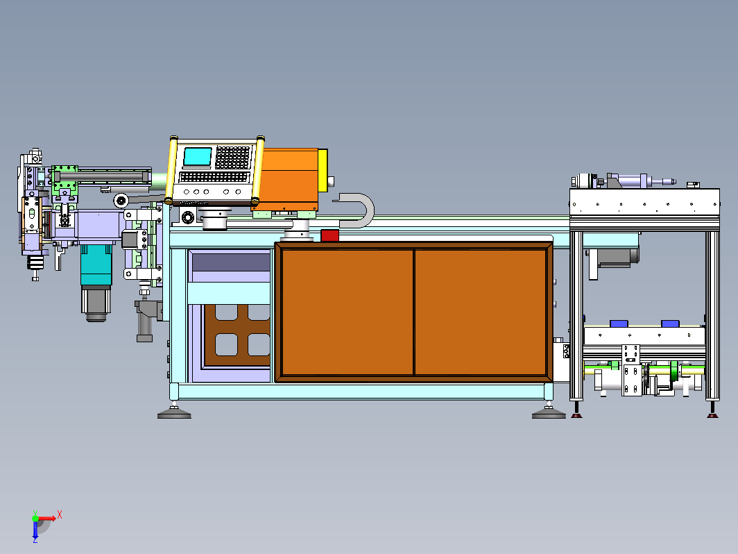 铜管造型自动化设备设计