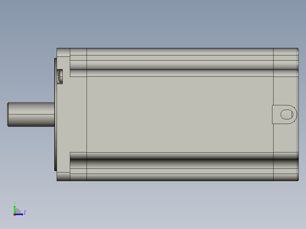 YK86HB156-06A  86mm两相步进电机（3D）