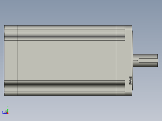 YK86HB156-06A  86mm两相步进电机（3D）缩略图