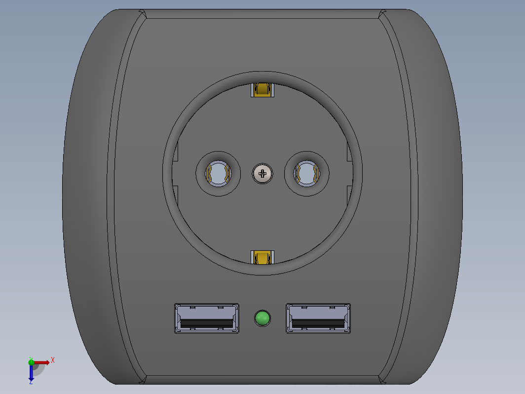 USB墙插头