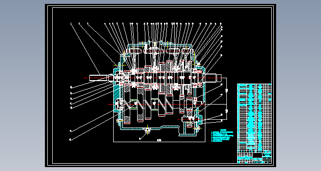 设计一款三轴六档手动变速器CAD+说明书