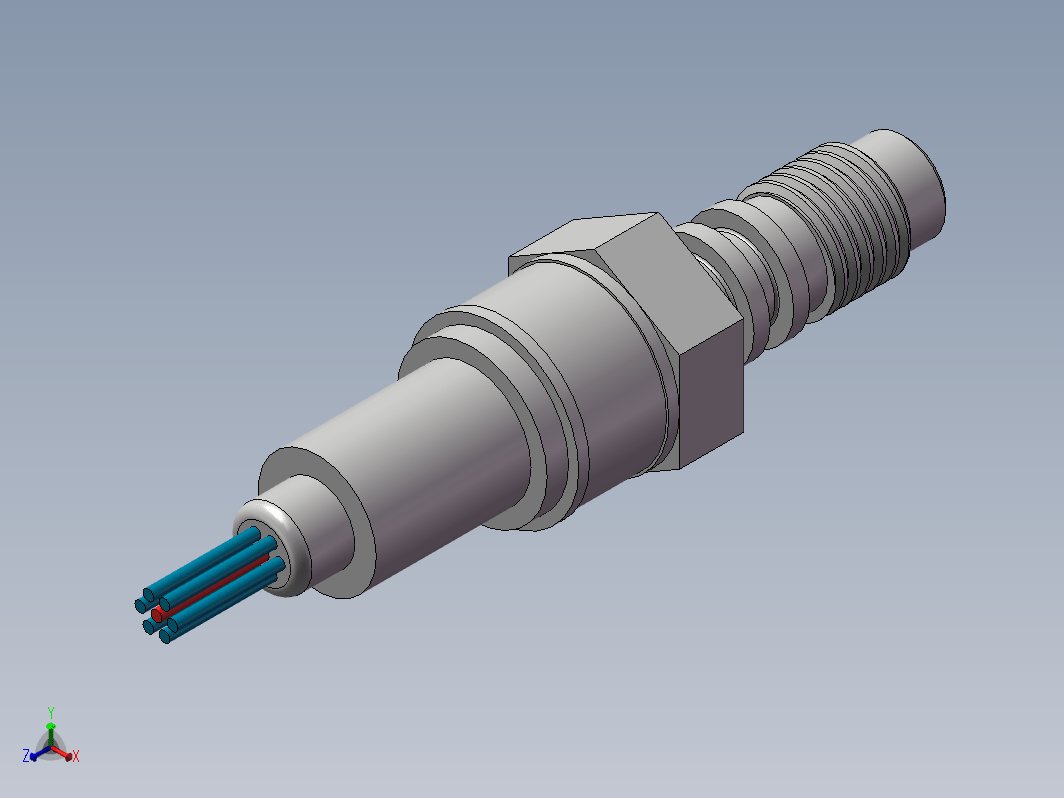 HKM-189-375系列 HKM-189-375M系列（METRIC） 井下微型压力传感器