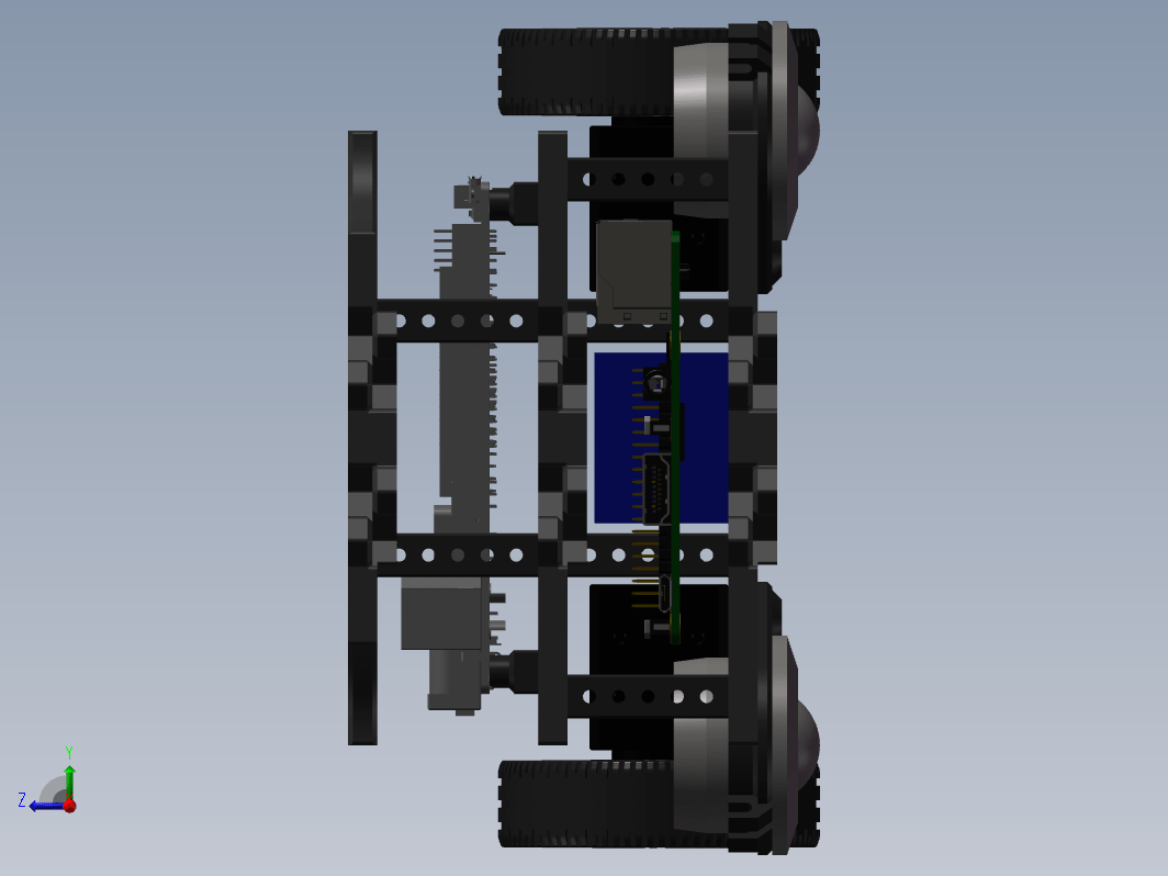 turtlebot3机器人三维SW2014无参