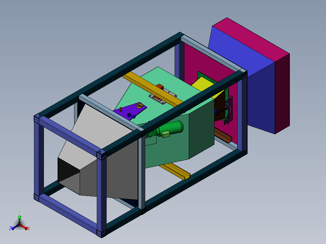 SolidWorks流量称模型三维SW2016带参