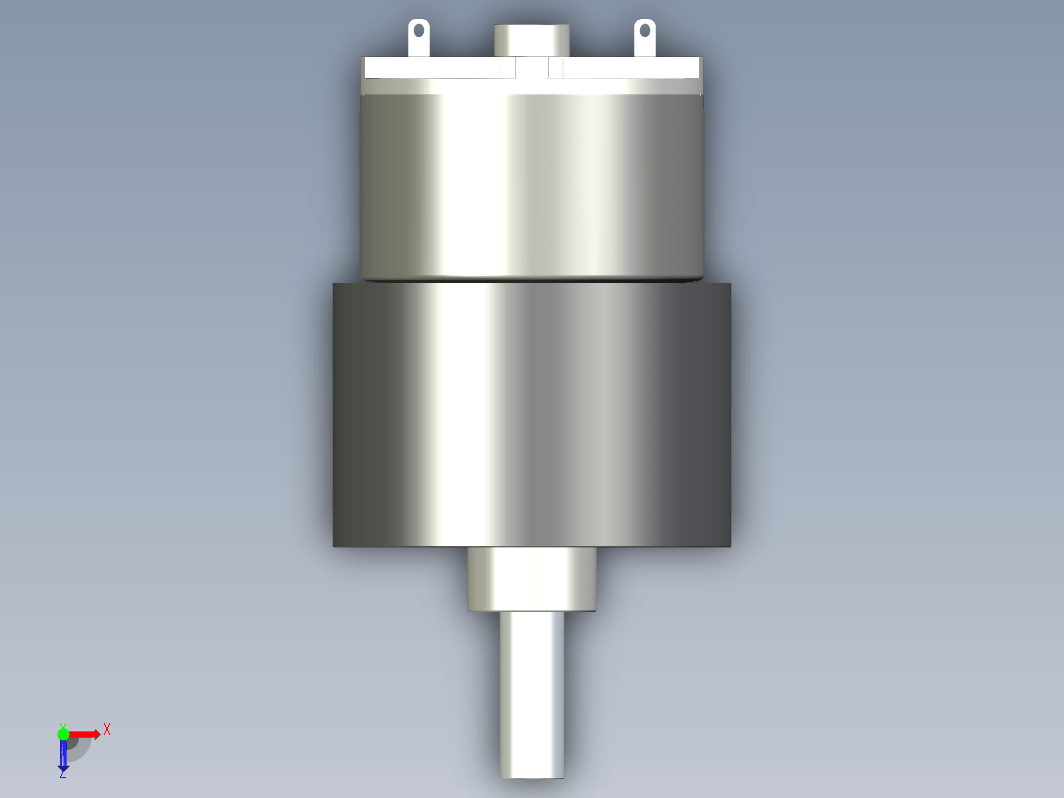 电机 37GB-12VDC 尺寸模型