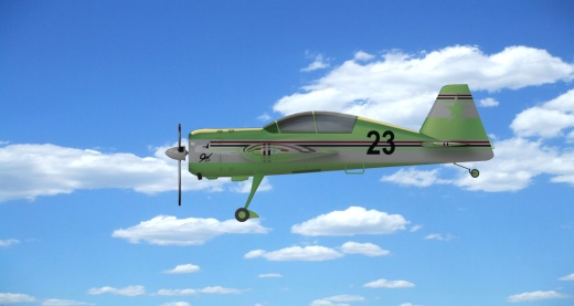 yakovlev yak-54小型飞机模型缩略图