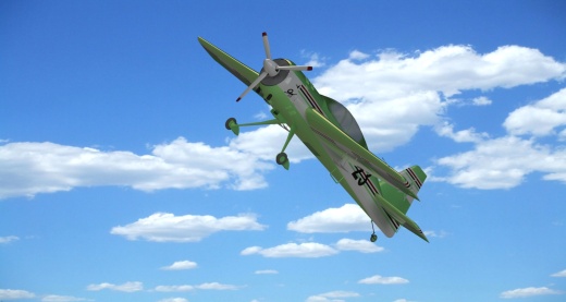 yakovlev yak-54小型飞机模型缩略图