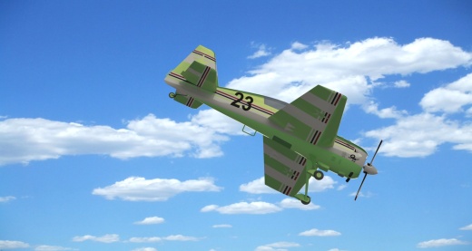 yakovlev yak-54小型飞机模型缩略图