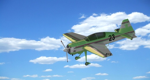yakovlev yak-54小型飞机模型缩略图