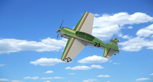yakovlev yak-54小型飞机模型缩略图